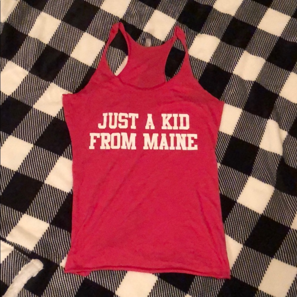 Racerback Maine Tank